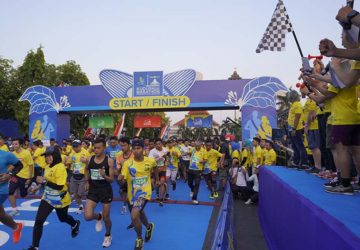 suasana start kudus relay marathon 2019
