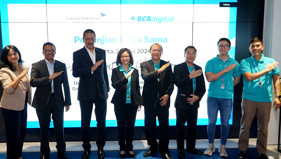 BCA Digital Kolaborasi dengan Garuda Indonesia